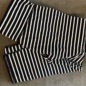 Athleta Monochrome Striped Leggings